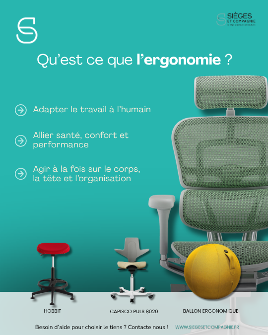 Définition de l'ergonomie au travail – discipline centrée sur l'adaptation du poste aux besoins du salarié
